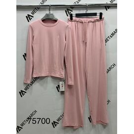 Костюм спортивний жіночий теплий 75700 pink р.S-L "Met&March" недорого оптом від прямого постачальника