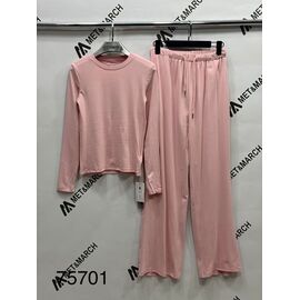 Костюм жіночий 75701 peach р.S-L "Met&March" недорого оптом від прямого постачальника