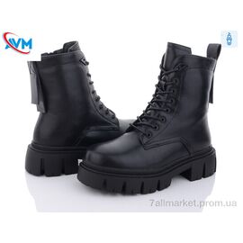 Фотография Ботинки женские стильные зима B3116 (6 пар р.36-41) "AVM" недорого оптом от прямого поставщика