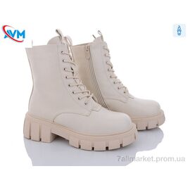 Фотография Ботинки женские стильные зима B0707-1 (6 пар р.36-41) "AVM" недорого оптом от прямого поставщика