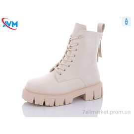 Фотография Ботинки женские стильные зима B3116-1 (6 пар р.36-41) "AVM" недорого оптом от прямого поставщика