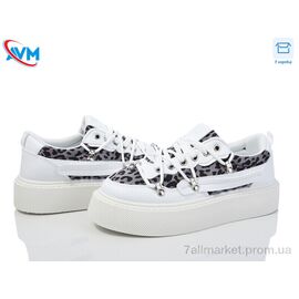 Фотография Кроссовки женские модные Весна/осень 2025-95-2 (8 пар р.36-40) "AVM" недорого оптом от прямого поставщика
