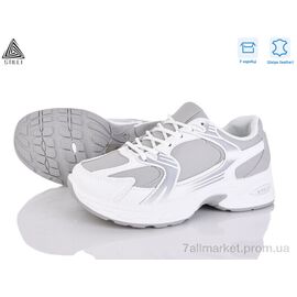 Фотография Кроссовки женские модные  N320-8 шкіра піна (8 пар р.36-41) "STILLI Group" недорого оптом от прямого поставщика