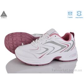 Фотография Кроссовки женские модные  N310-3 шкіра піна (8 пар р.36-41) "STILLI Group" недорого оптом от прямого поставщика