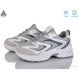 Фотография Кроссовки женские модные  N310-5 шкіра піна (8 пар р.36-41) "STILLI Group" недорого оптом от прямого поставщика