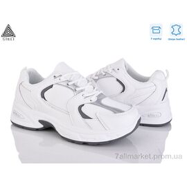 Фотография Кроссовки женские модные  N300-8 шкіра піна (8 пар р.36-41) "STILLI Group" недорого оптом от прямого поставщика