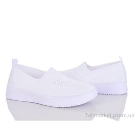 Фотография Слипоны женские тканевые Лето 368-258 (8 пар р.36-41) "Бабочка-Mengfuna-AESD" недорого оптом от прямого поставщика