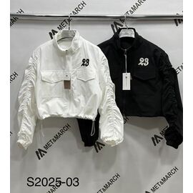Куртка жіноча S2025-03 black р.one size "Met&March" недорого оптом від прямого постачальника