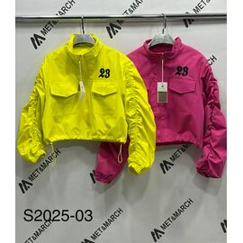 Куртка жіноча S2025-03 yellow р.one size "Met&March" недорого оптом від прямого постачальника