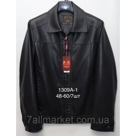 Фотография Куртка-косуха мужская демисезонная, кожзам, размеры 48-60 "R-RLX" недорого от прямого поставщика