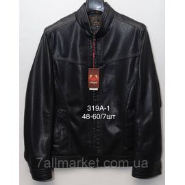 Фотография Куртка-косуха мужская демисезонная, кожзам, размеры 48-60 "R-RLX" недорого от прямого поставщика