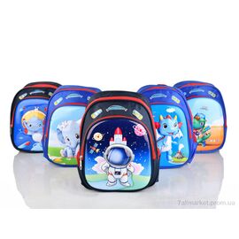 Фотография Рюкзак детский 001-2 mix 33*24*11 см, "Favorit" недорого оптом от прямого поставщика