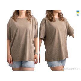 Фотография Футболка женская Лето 820 варенка бежевий (3 шт. р.сетка 46-48) "Sport style" недорого оптом от прямого поставщика