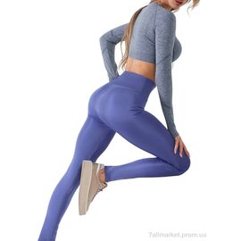 Лосінси жіночі Весна/осінь 05-1 бузковий (5 шт. р.сіткаS-2XL) "Sport style" недорого оптом від прямого постачальника