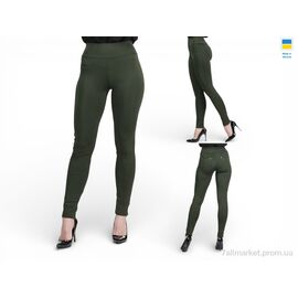 Лосінси жіночі Весна/осінь 531 хакі (4 шт. р.сіткаS-XL) "Sport style" недорого оптом від прямого постачальника