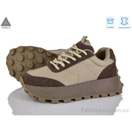 Фотография Кроссовки женские модные Весна/осень V250-5 шкіра (8 пар р.36-41) "STILLI Group" недорого оптом от прямого поставщика