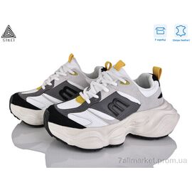 Фотография Кроссовки женские модные Весна/осень V220-10 шкіра (8 пар р.36-41) "STILLI Group" недорого оптом от прямого поставщика