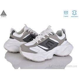 Фотография Кроссовки женские модные Весна/осень V220-9 шкіра (8 пар р.36-41) "STILLI Group" недорого оптом от прямого поставщика