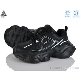 Фотография Кроссовки женские модные Весна/осень V200-1 шкіра піна (8 пар р.36-40) "STILLI Group" недорого оптом от прямого поставщика