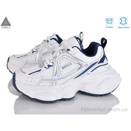 Фотография Кроссовки женские модные Весна/осень V200-3 шкіра піна (8 пар р.36-40) "STILLI Group" недорого оптом от прямого поставщика