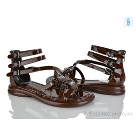 Фотография Босоножки женские летние Лето H106 (8 пар р.36-41) "Loretta" недорого оптом от прямого поставщика