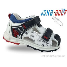 Сандалії дитячі літні Літо A20667-7 (8 пар р.23-28) "Jong Golf" недорого оптом від прямого постачальника