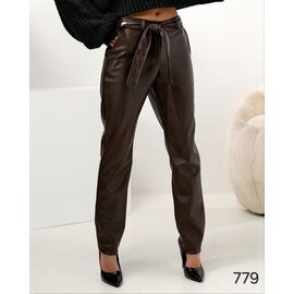 Фотография Штаны женские 779 brown р.42-56 "DORA" недорого оптом от прямого поставщика