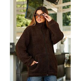 Куртка жіноча демісезонна 931-1 brown р.42-56 "DORA" недорого оптом від прямого постачальника