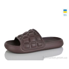Фотография Шлепки женские облегченные Лето B116 шоколад (6 пар р.36-41) "M&L  Alex13" недорого оптом от прямого поставщика