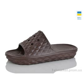 Фотография Шлепки женские облегченные Лето B117 шоколад (8 пар р.36-41) "M&L  Alex13" недорого оптом от прямого поставщика