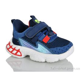 Фотография Кроссовки детские модные Весна/осень XF01-Z722-1B (8 пар р.21-26) "Xifa kids" недорого оптом от прямого поставщика