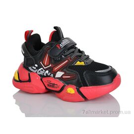 Фотография Кроссовки детские модные Весна/осень XF01-KJ825-1K (8 пар р.21-26) "Xifa kids" недорого оптом от прямого поставщика