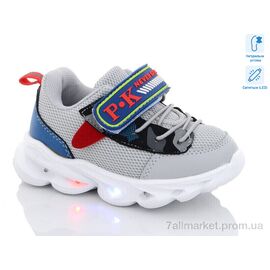 Кросівки дитячі модні  7989H LED (8 пар р.21-26) "Xifa kids" недорого оптом від прямого постачальника