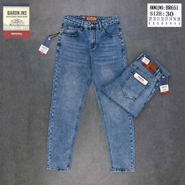 Фотография Джинсы мужские BR651 blue р.29-38 "God Baron" недорого оптом от прямого поставщика