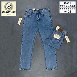 Фотография Джинсы мужские L6011 blue р.29-38 "God Baron" недорого оптом от прямого поставщика