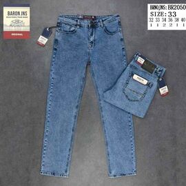 Фотография Джинсы мужские BR2050 blue р.32-40 "God Baron" недорого оптом от прямого поставщика