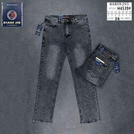 Фотография Джинсы мужские H4539 grey р.32-42 "God Baron" недорого оптом от прямого поставщика