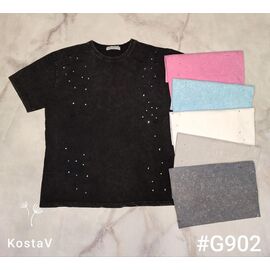 Фотография Футболка женская G902 mix р.46-48 "Kosta" недорого оптом от прямого поставщика