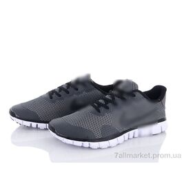 Фотография Кроссовки мужские модные Лето NK Free3.0 grey (6 пар р.41-45) "Fabullok" недорого оптом от прямого поставщика