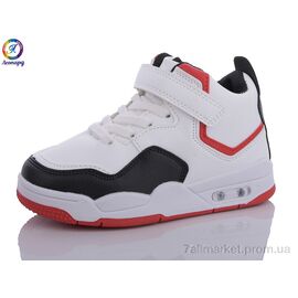 Фотография Кроссовки детские модные Весна/осень W084-B6 (8 пар р.26-31) "Леопард" недорого оптом от прямого поставщика