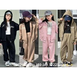 Фотография Костюм детский спортивный на девочку 12238 khaki р.120-160 "Meloria" недорого оптом от прямого поставщика