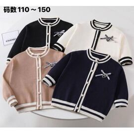 Фотография Кофта детская на девочку 609 navy р.110-150 "Meloria" недорого оптом от прямого поставщика