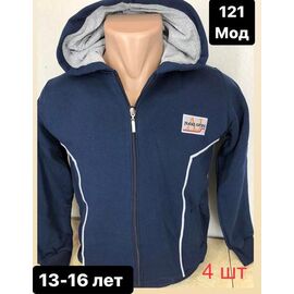 Фотография Кофта детская спортивная тёплая на мальчика ND605-121 navy р.13-16 "EMRE" недорого оптом от прямого поставщика