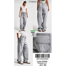 Джинси жіночі 3097-12 l.grey р.32-36 "Jeans Style" недорого оптом від прямого постачальника