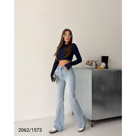 Джинси жіночі 2062-1573 l.blue р.34-40 "Jeans Style" недорого оптом від прямого постачальника