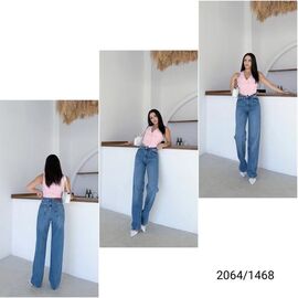 Фотография Джинсы женские 2064-1468 blue р.36-38 "Jeans Style" недорого оптом от прямого поставщика