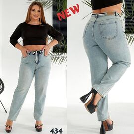 Джинси жіночі 434 l.blue р.31-38 "Beki" недорого оптом від прямого постачальника