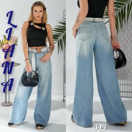 Джинси жіночі 349 l.blue р.25-30 "Beki" недорого оптом від прямого постачальника