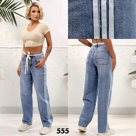 Джинси жіночі 555 l.blue р.25-30 "Beki" недорого оптом від прямого постачальника
