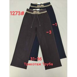 Штани спортивні жіночі 1273-1 black р.31-36 "Immei" недорого оптом від прямого постачальника